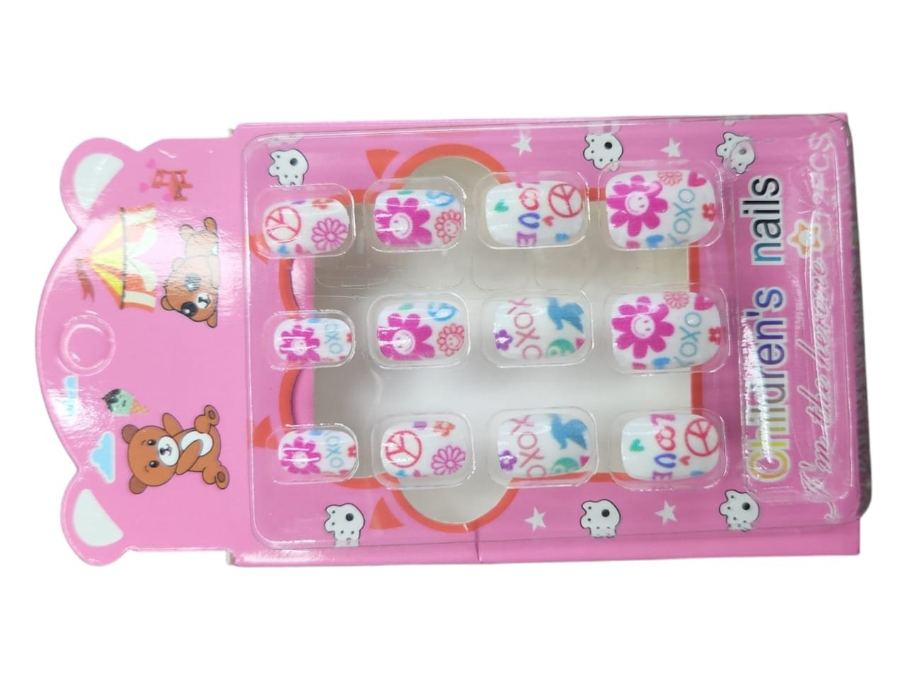 Cute Children's Press-On Nail Set – Fun & Colorful Designs! - Image 4