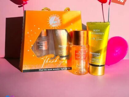 Body Philosophy Vanilla Dream Diamond Mist & Lotion Set