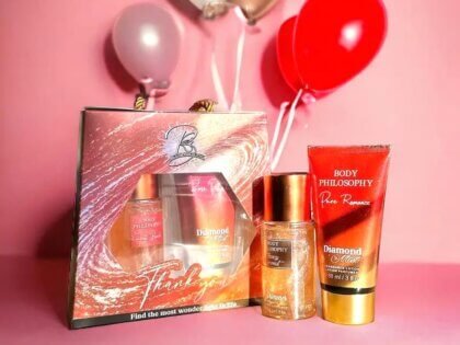 Body Philosophy Pure Romance Diamond Mist & Lotion Set
