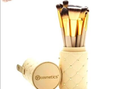 BH Cosmetics Luxe Makeup Brush Set with Quilted Travel Case 🖌✨