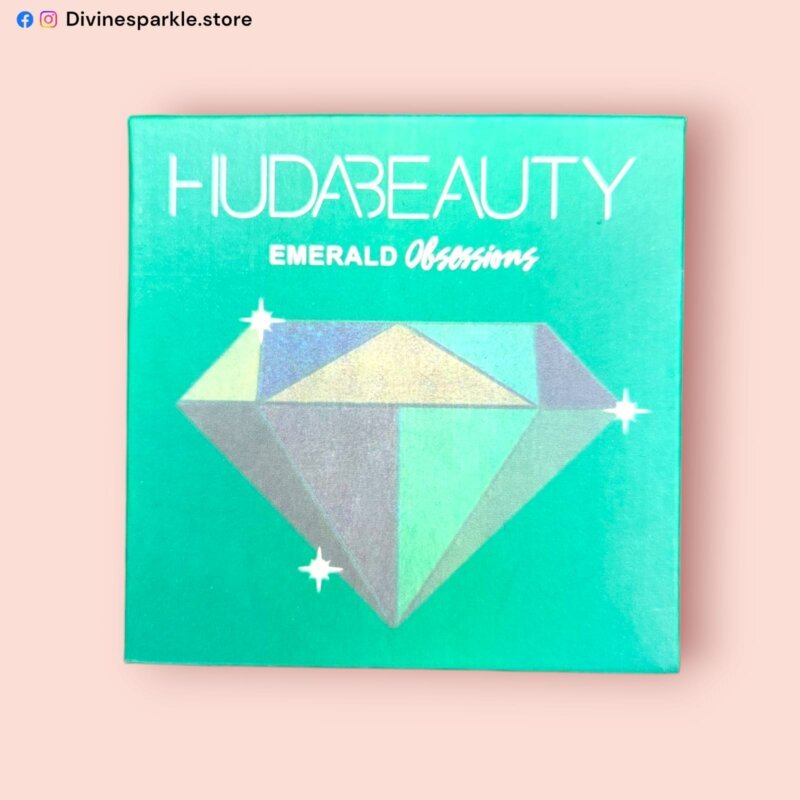 Huda Beauty Emerald Obsessions Eyeshadow Palette